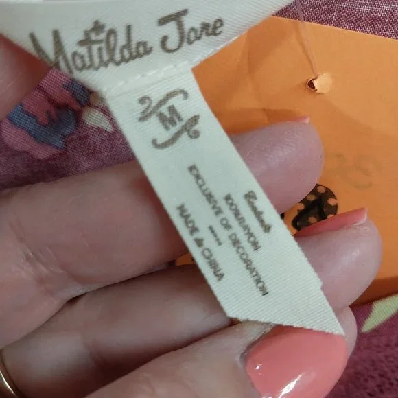 3072 Size Medium Matilda Jane Dress. - Picture 7 of 7